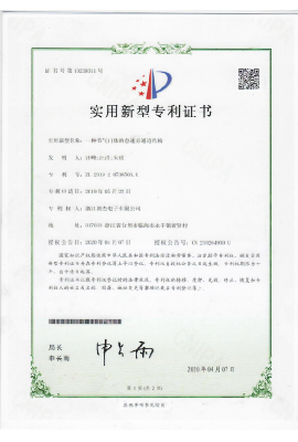 Idle bypass to structure of throttle body - utility model patent certificate