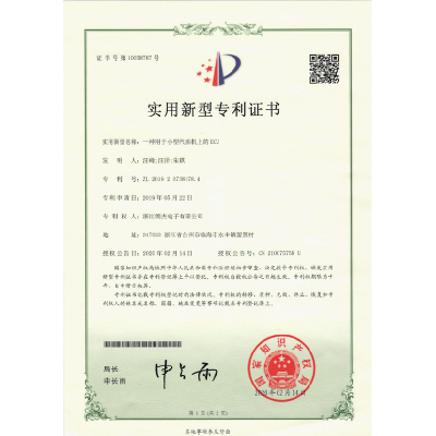 一种用于小型汽油机上的ECU-实用新型专利证书